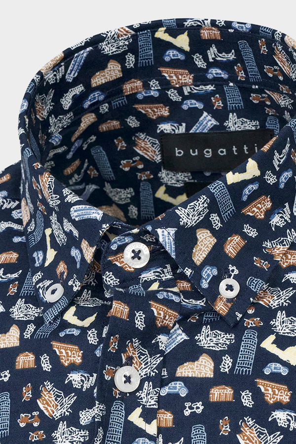 ΠΟΥΚΑΜΙΣΟ BUGATTI - 390 ΜΠΛΕ